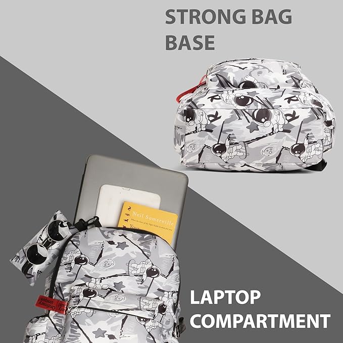 School Bag for Girls, 19 inch Backpack for Women, Water Resistant Stylish and Trendy College Backpacks for Girls - Image 6