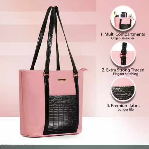 ME Women's Croco-Procket Hand- held bag