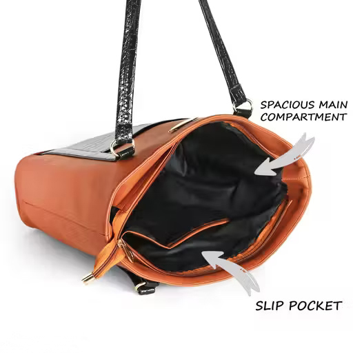 ME Women's Croco-Procket Hand- held bag - Image 5